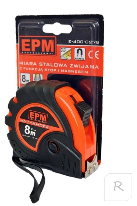 MIARA ZWIJANA ANTI-SHOCK 8M*25MM EPM PROFESSIONAL