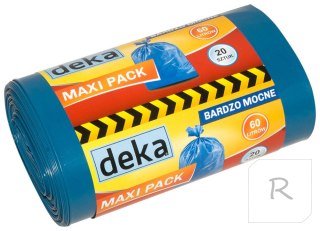 WORKI MAXI PACK BARDZO MOCNE NIEBIESKIE 60L A20 DEKA