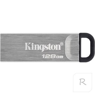 Kingston USB Flash Drive DataTraveler Kyson 128 GB, USB 3.2 Gen 1, Black/Grey