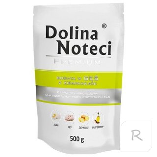 Dolina Noteci Premium bogata w gęś z ziemniakami saszetka 10 x 500 g