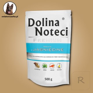 Dolina Noteci Premium bogata w jagnięcinę saszetka 10 x 500 g