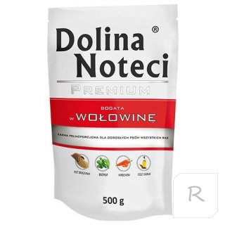 Dolina Noteci Premium bogata w wołowinę saszetka 10 x 500 g