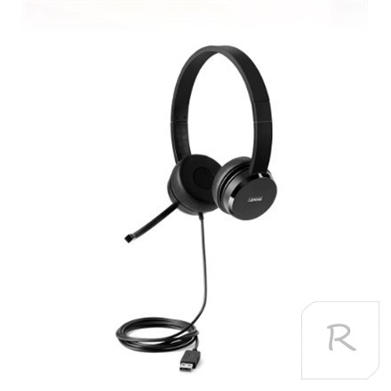 Lenovo 100 USB Stereo Headset Microphone, USB 2.0 Type A