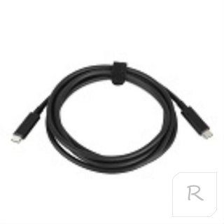 Lenovo 4X90Q59480 USB-C to USB-C Black, Cable, 2 m