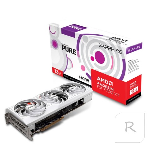 Karta graficzna SAPPHIRE RADEON RX 7700 XT PURE GAMING OC 12GB GDDR6 11335-03-20G