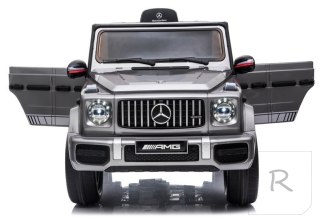 Auto na Akumulator Mercedes G63 AMG Srebrny Lakierowany BBH-002