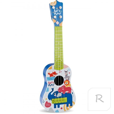 WOOPIE Gitara Klasyczna dla Dzieci Niebieska 57cm