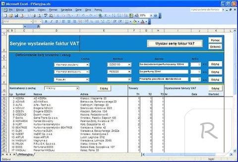 Program INSERT Sfera dla Subiekta GT