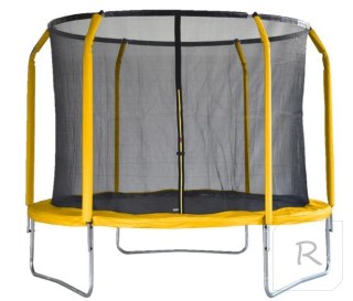 Trampolina ogrodowa 10FT Żółta