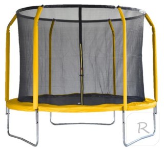 Trampolina ogrodowa 8FT Żółta