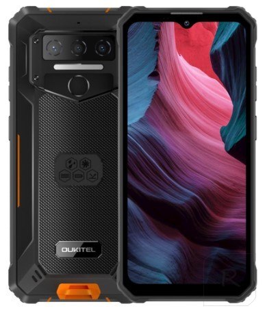 OUKITEL WP23 Pro 8/128 GB Czarno-pomarańczowy 128 GB Czarno-pomarańczowy WP23Pro-OE/OL