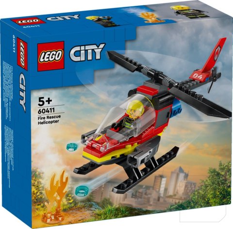 LEGO® 60411 City - Strażacki helikopter ratunkowy