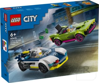 LEGO® 60415 City - Pościg radiowozu za muscle carem