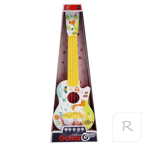 WOOPIE Gitara Akustyczna dla Dzieci Czerwona 43 cm