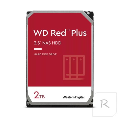 Dysk twardy WD Red Plus 2 TB 3.5" WD20EFPX