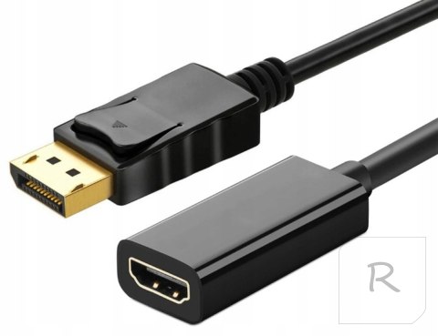 KABEL ADAPTER PRZEJŚCIÓWKA DISPLAYPORT V1.4 - HDMI V2.0 4K