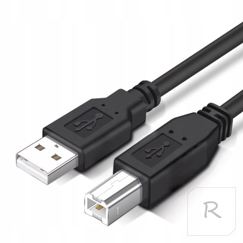 KABEL USB 2.0 USB A - B DO DRUKARKI SKANERA 1.8m