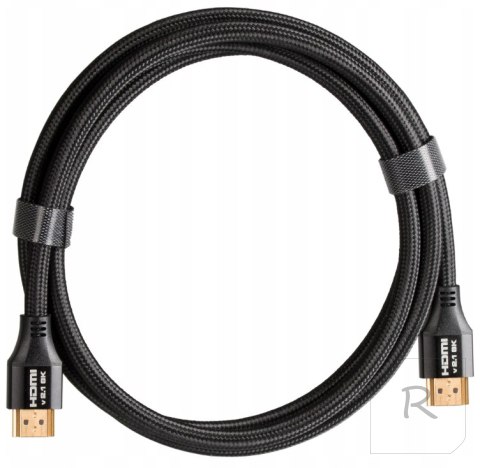 Kabel HDMI 2.1 8K 240Hz PRZEWÓD ULTRA HIGH SPEED 48Gbps eARC FHD 3m