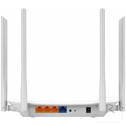 TP-LINK AC1200 Wireless Dual Band Gigabit Router EC220-G5 802.11ac, 10/100/1000 Mbit/s, 3 porty Ethernet LAN (RJ-45), typ anteny