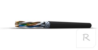 KABEL SIECIOWY LAN S/FTP CAT.6a PRZEWÓD ETHERNET ZEWNĘTRZNY RJ45 KAT 6a 10m