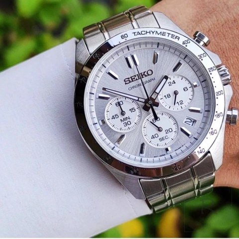 Zegarek MĘSKI SEIKO CHRONOGRAPH CASUAL QUARTZ SBTR009 + BOX