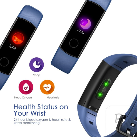 HONOR BAND 5 SMARTBAND GRANATOWY AMOLED BLUETOOTH PL