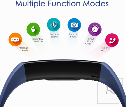 HONOR BAND 5 SMARTBAND GRANATOWY AMOLED BLUETOOTH PL