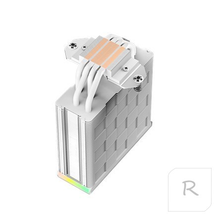 Deepcool | Cyfrowa chłodnica powietrza procesora biała | AK400