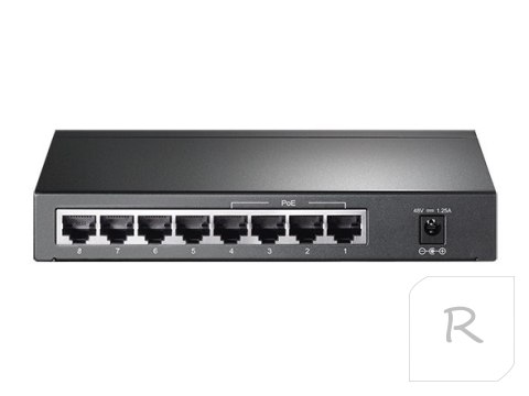 TP-LINK Switch TL-SG1008P Unmanaged, Desktop, 1 Gbps (RJ-45) ports quantity 8, PoE ports quantity 4, Power supply type External