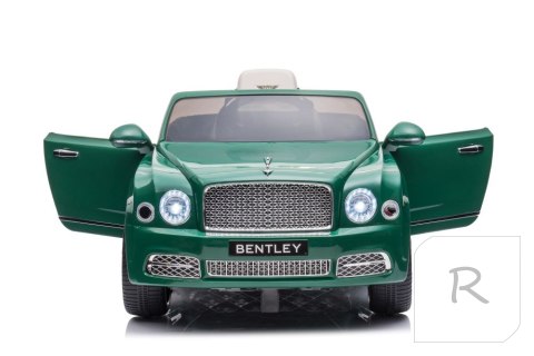 Auto Na Akumulator Bentley Mulsanne Zielony Lakierowany