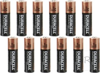 Baterie DURACELL Alkaliczna LR6 12 szt. LR6/AA MN1500 K12