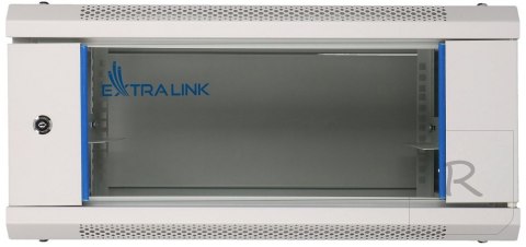 EXTRALINK 4U 600X450 WALL-MOUNTED RACKMOUNT CABINET GRAY