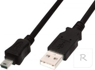 Kabel USB ASSMANN miniUSB (5-pin) 1.8