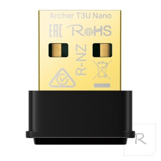 Karta sieciowa bezprzewodowa TP-LINK Karta sieciowa Archer T3U Nano USB AC1300 Archer T3U Nano