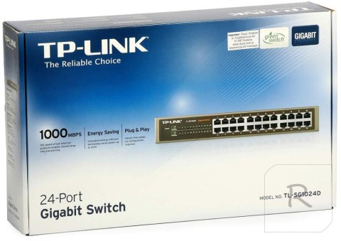 Przełącznik TP-LINK TL-SG1024D V1 24x 1 GbE