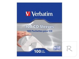 Etui na CD/DVD VERBATIM 100 szt.