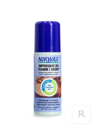 Impregnat do obuwia Nikwax Tkanina i skóra gąbka 125 ml