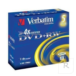 VERBATIM 4.7 GB 4x Jewel Case 5 szt.