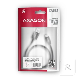 Kabel USB AXAGON microUSB typ B 1.5