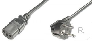 Kabel zasilający ASSMANN Schuko kątowy (CEE 7/7) - IEC 7/7 0.75m. AK-440109-008-S