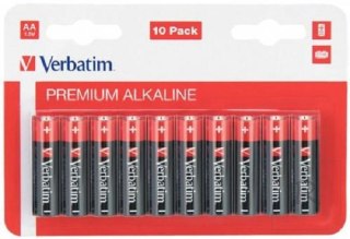 Baterie VERBATIM Alkaliczna AA (LR6) 10 szt. 49875