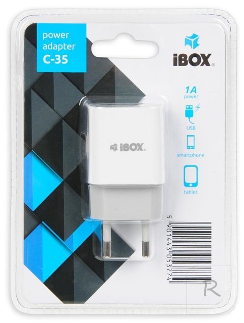 Ładowarka IBOX ILUC35W(USB\1000mA\5V)