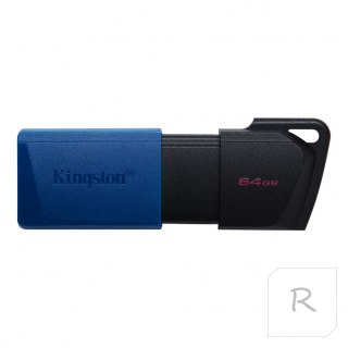 Pendrive (Pamięć USB) KINGSTON (64 GB \Czarno-niebieski )