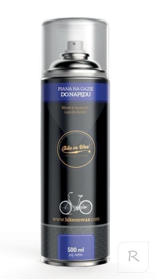 Piana na gazie do napędu Bike on Wax 400ml