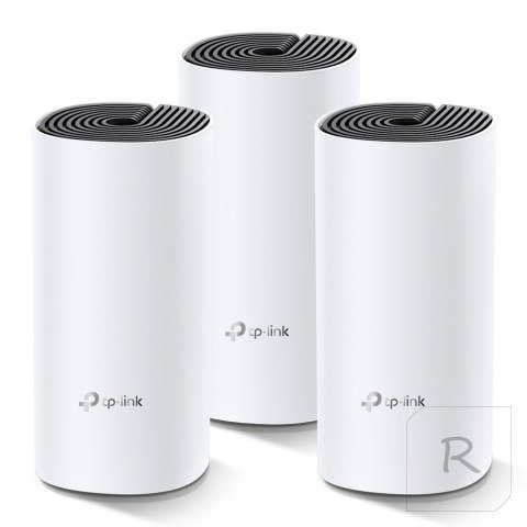 TP-Link Deco M4 AC1200 Whole-Home Mesh Wi-Fi System, MU-MIMO. 3-Pack