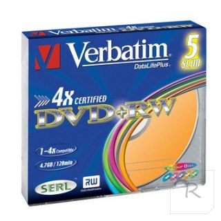 VERBATIM 4.7 GB 4x Slim 5 szt.