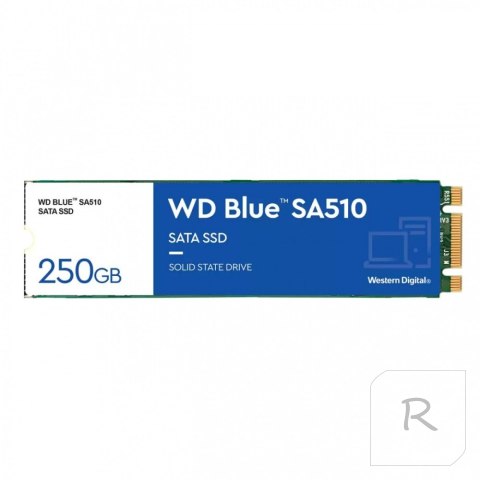 Dysk SSD WD (M.2 2280″ /250 GB /SATA III /555MB/s /440MS/s)