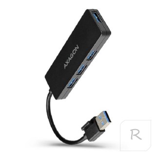 Hub 4-portowy HUE-G1A, USB 3.2 Gen 1 SLIM, kabel Type-A 14cm