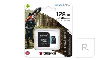 Karta pamięci KINGSTON 128 GB Adapter SD