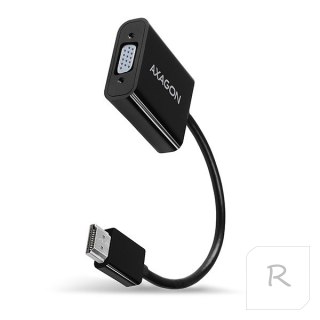 Adapter AXAGON RVH-VGAN HDMI - VGA, micro USB, audio